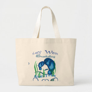 Tela Gigante Bolso de la mamá y del bebé del Manatee