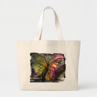 Tela Gigante Bolso de la mariposa