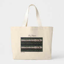 Bolso de la música para los registradores -