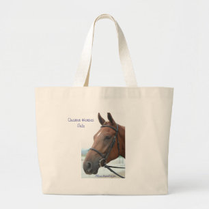 Tela Gigante Bolso de la regla de los caballos