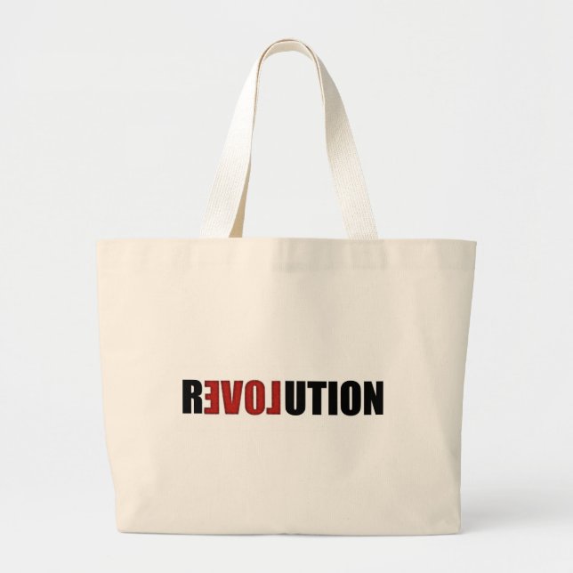Tela Gigante Bolso de la revolución (amor) (Frente)