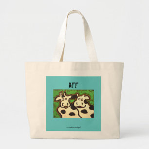 Tela Gigante Bolso de la vaca BFF