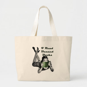 Tela Gigante Bolso de libros prohibidos