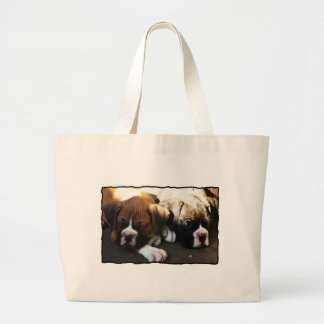 Tela Gigante Bolso de los perritos del boxeador