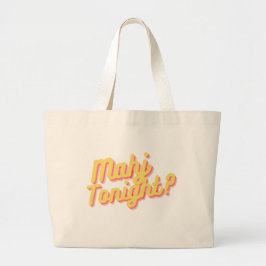 Tela Gigante Bolso de Mahjong de Moda 