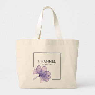 Tela Gigante Bolso de mano con cita inspiradora