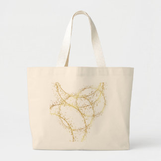 Tela Gigante Bolso de mano de arte abstracto de línea minimalis