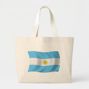 Tela Gigante Bolso de mano de la bandera de Argentina