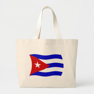 Tela Gigante Bolso de mano de la bandera de Cuba