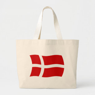 Tela Gigante Bolso de mano de la bandera de Dinamarca