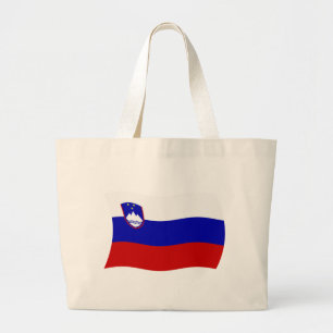 Tela Gigante Bolso de mano de la bandera de Eslovenia