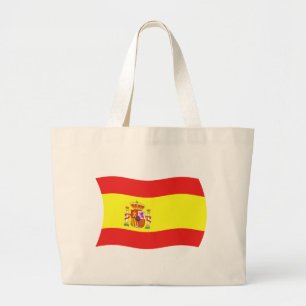 Tela Gigante Bolso de mano de la bandera de España