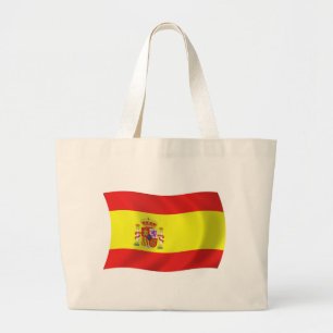Tela Gigante Bolso de mano de la bandera de España