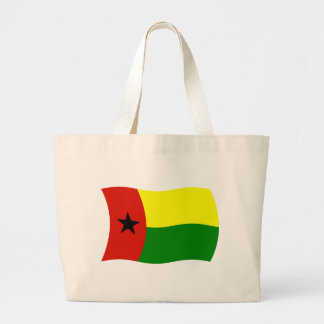 Tela Gigante Bolso de mano de la bandera de Guinea Bissau