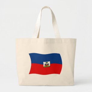 Tela Gigante Bolso de mano de la bandera de Haití