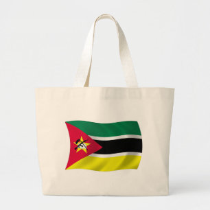 Tela Gigante Bolso de mano de la bandera de Mozambique