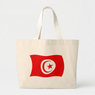 Tela Gigante Bolso de mano de la bandera de Túnez