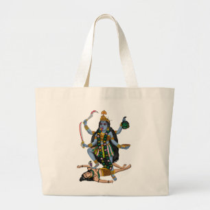 Tela Gigante Bolso de mano de la diosa Kali