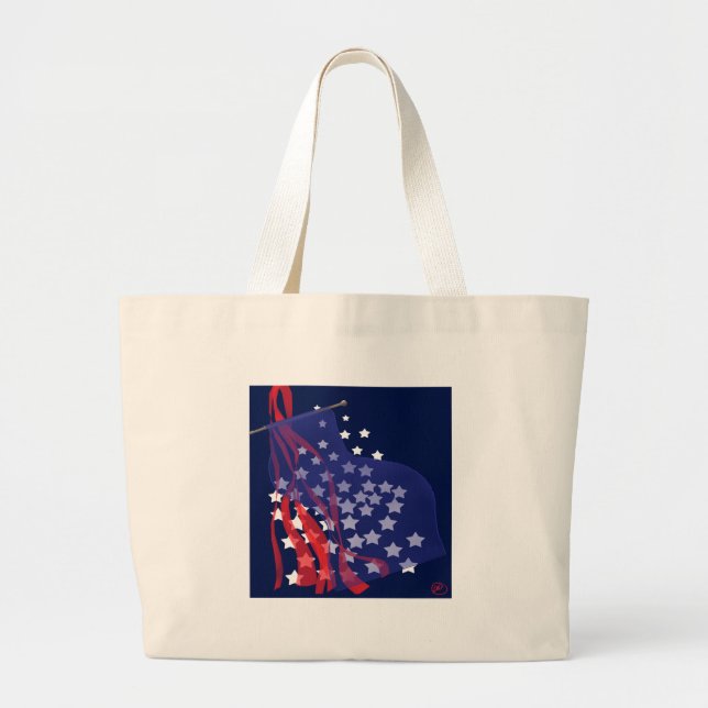 Tela Gigante bolso de mano del patriota (Frente)