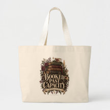 Bolso de mano para amantes de libros antiguos con