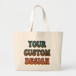 Tela Gigante Bolso de mano personalizado, Bolso de mano regalos