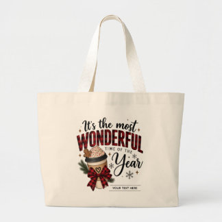 Tela Gigante Bolso de mano personalizado para la época más mara