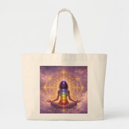 Tela Gigante Bolso de Meditación Chakra Diseño Espiritual