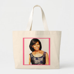 Tela Gigante Bolso de MICHELLE OBAMA