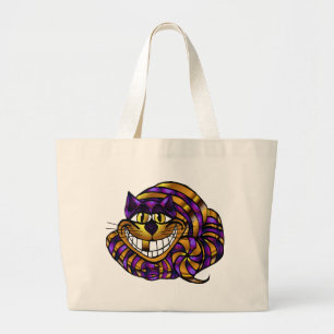Tela Gigante Bolso de oro del gato de Cheshire