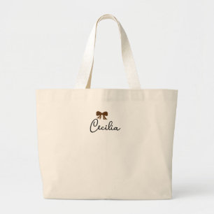 Tela Gigante Bolso de pana con bordado personalizado   Custo