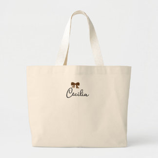Tela Gigante Bolso de pana con bordado personalizado | Custo