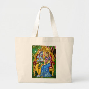 Tela Gigante Bolso de Radha Krishna
