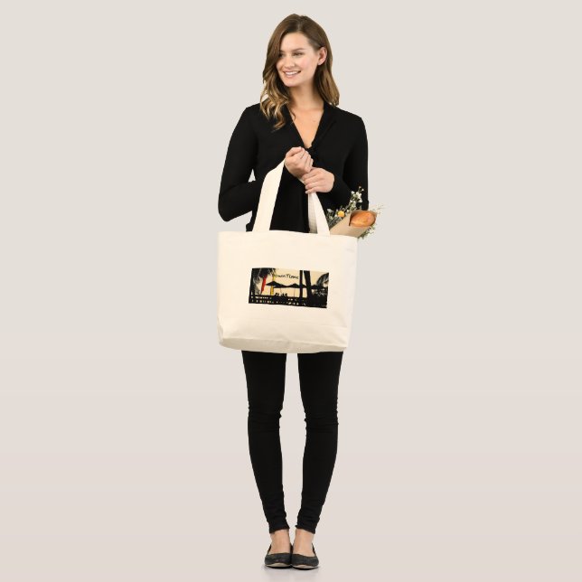 Tela Gigante bolso de verano (Anverso (modelo))