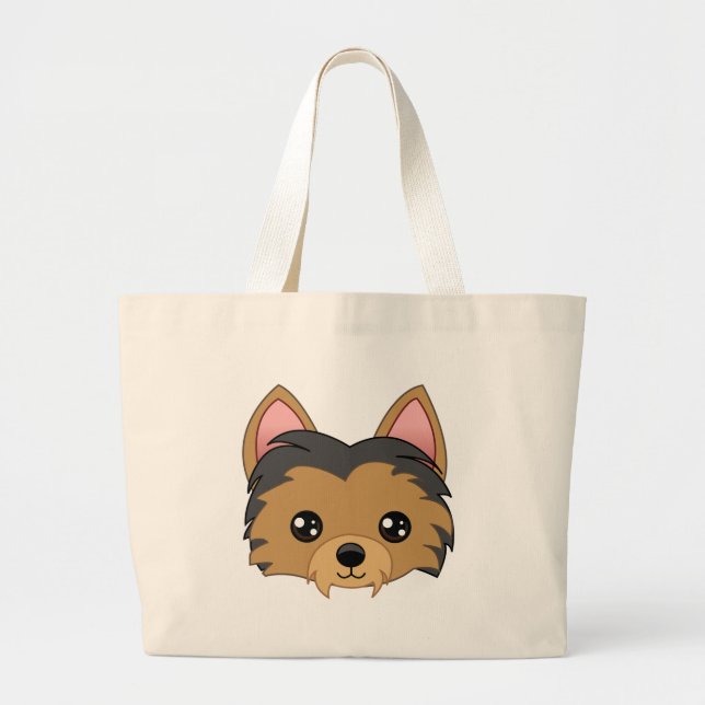 Tela Gigante Bolso de Yorkshire Terrier (Frente)