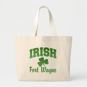 Tela Gigante Bolso del irlandés de fuerte Wayne