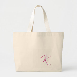 Tela Gigante Bolso del monograma de "K"