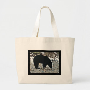 Tela Gigante Bolso del oso negro de Alaska