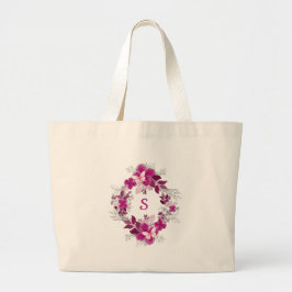 Tela Gigante Bolso elegante de mariposa floral