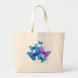 Tela Gigante Bolso elegante de mariposa | Regalo para amantes d