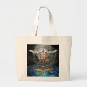 Tela Gigante Bolso enorme de "Namaste"