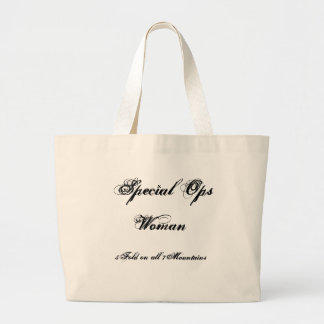 Tela Gigante Bolso especial de la mujer de Ops