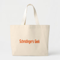 Bolso grande de geek de Schrodinger