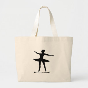 Tela Gigante Bolso negro de la bailarina