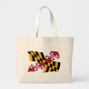 Tela Gigante Bolso para llevar la bandera de Maryland
