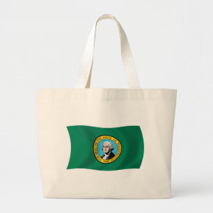 Tela Gigante Bolso para llevar la bandera de Washington