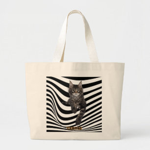 Tela Gigante Bolso Personalizado para Amantes de Mascotas para