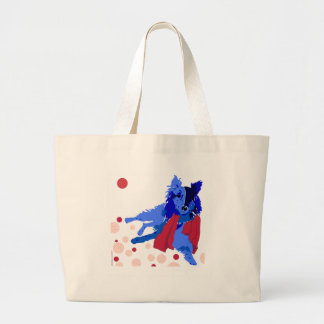 Tela Gigante Bolso que soña despierto de la belleza azul