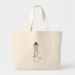 Tela Gigante Bolso trigueno de la novia