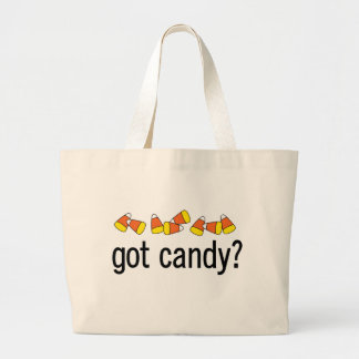 Tela Gigante ¿Caramelo conseguido? Bolso de la invitación de