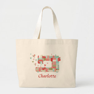Tela Gigante El bolso de costura de Quilter personalizado
